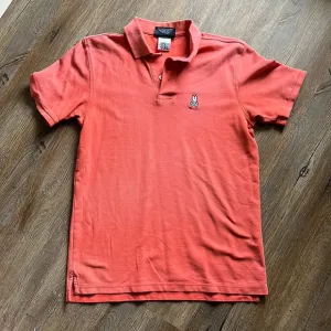 🐰 Psycho Bunny Coral Polo