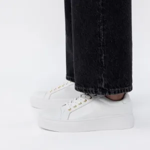 - VAGABONDZOE PLATFORM SNEAKERS size 40 US 10 NEW $140White leather