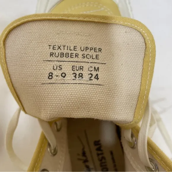 3.1 PHILLIP LIM MOONSTAR HIGH TOP SNEAKERS IN MUSTARD YELLOW