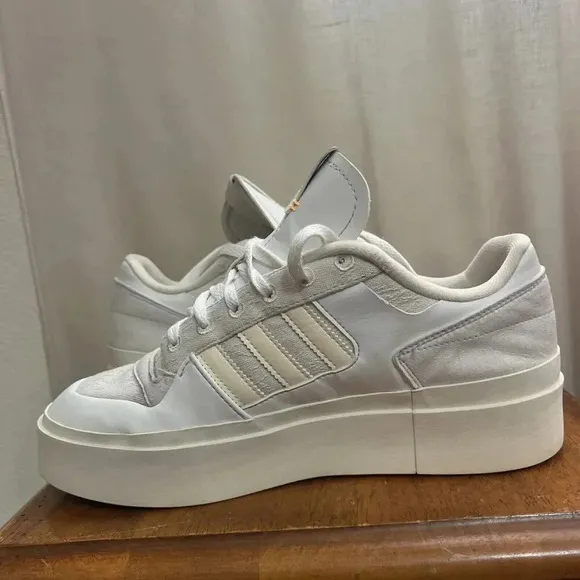 Adidas Originals Forum Low Bonega Floral White US 9.5 Men 11.5 Women Platform