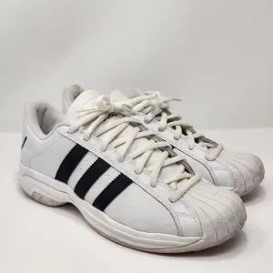 Adidas Superstar 2G Athletic Shoes Sneakers Men Size 10 White Black Vintage