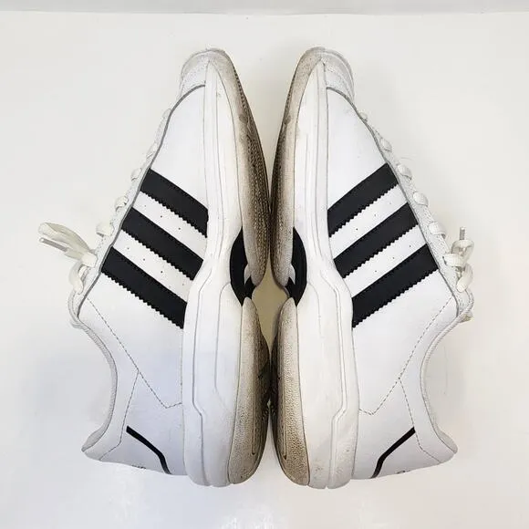 Adidas Superstar 2G Athletic Shoes Sneakers Men Size 10 White Black Vintage