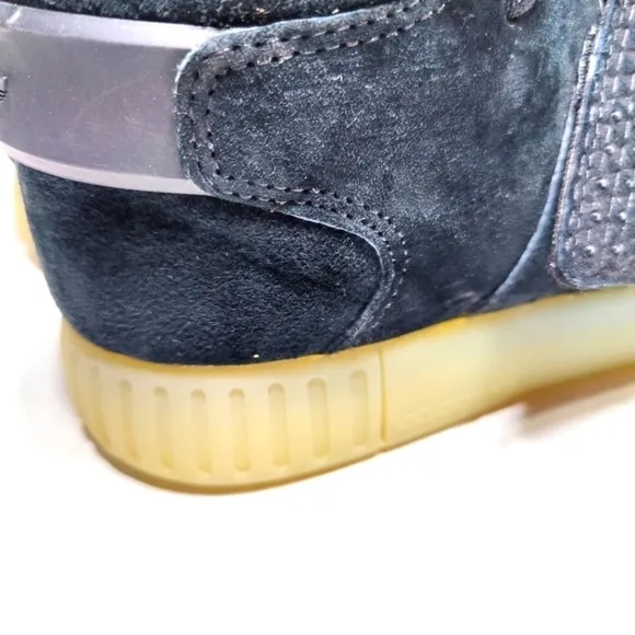 Adidas Tubular Invader High Top Black Strap Suede Sneakers Men's Size 9