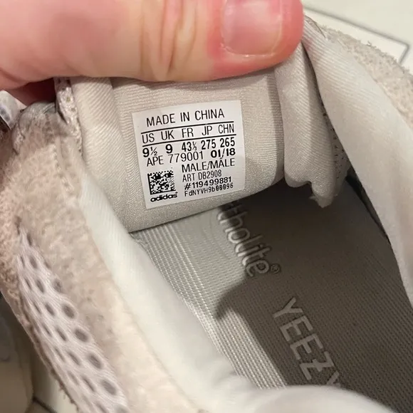 Adidas Yeezy 500 Blush/Desert Rat Sneakers