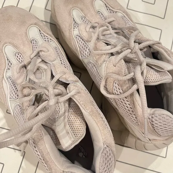 Adidas Yeezy 500 Blush/Desert Rat Sneakers