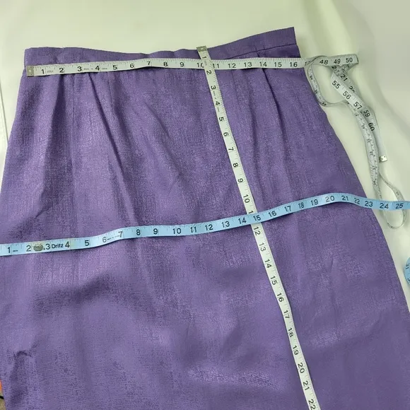 Adrianna Pappel 100% Silk Short Sleeve Suit Sz 18 Vintage NWOT