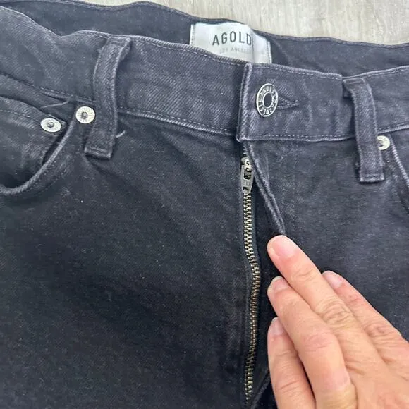 Agolde Merrel Mid Rise Straight Jeans size 29
