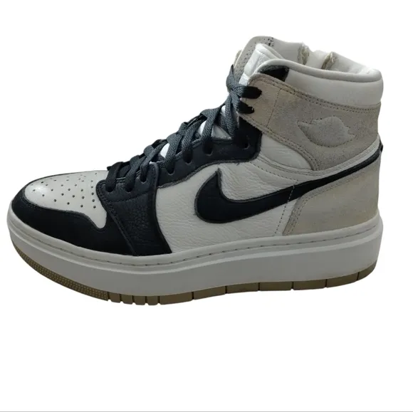 Air Jordan 1 Elevate Hi Women's 9.5 Chunky Platform Streetwear Sneakers Grunge