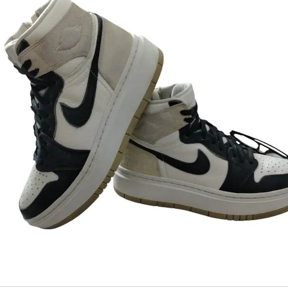 Air Jordan 1 Elevate Hi Women's 9.5 Chunky Platform Streetwear Sneakers Grunge