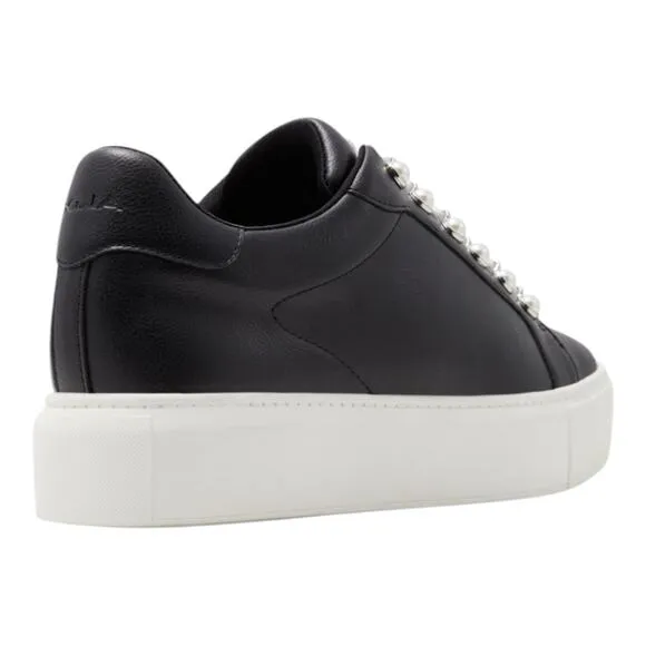 ALDO Women's Perlah Lace Up Platform Sneakers Black Size 11