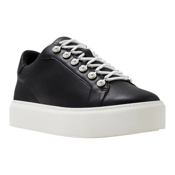 ALDO Women's Perlah Lace Up Platform Sneakers Black Size 11