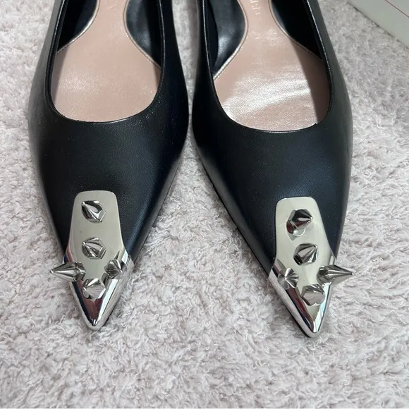 Alexander McQueen Spike Toe Flats 39 / 9