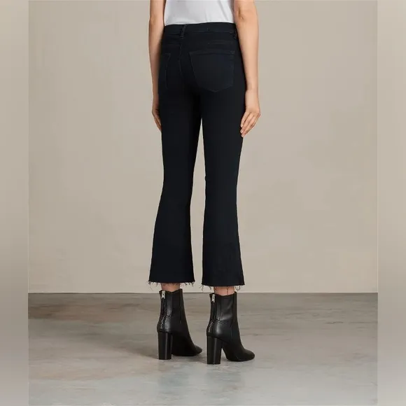 ✨ALL SAINTS✨ Heidi Cropped Flared Jeans