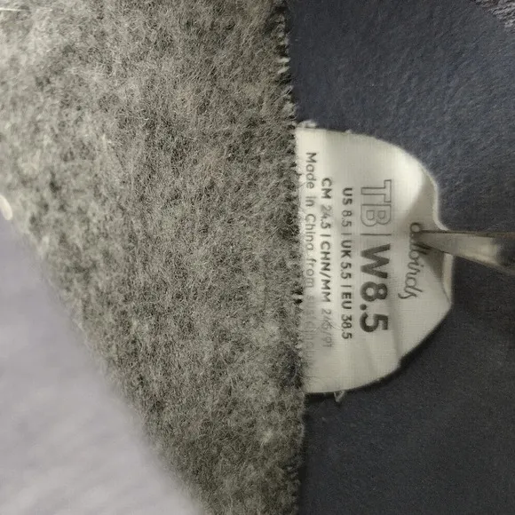 Allbirds Gray Tree Breezers Ballet Flats Size 8.5