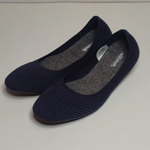 Allbirds NWOT Tree Breezers Navy Ballet Flats