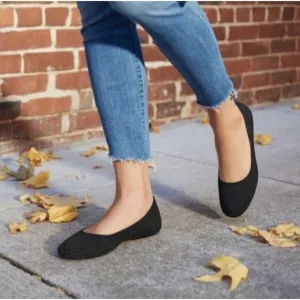 allbirds Tree Breezer flats in black