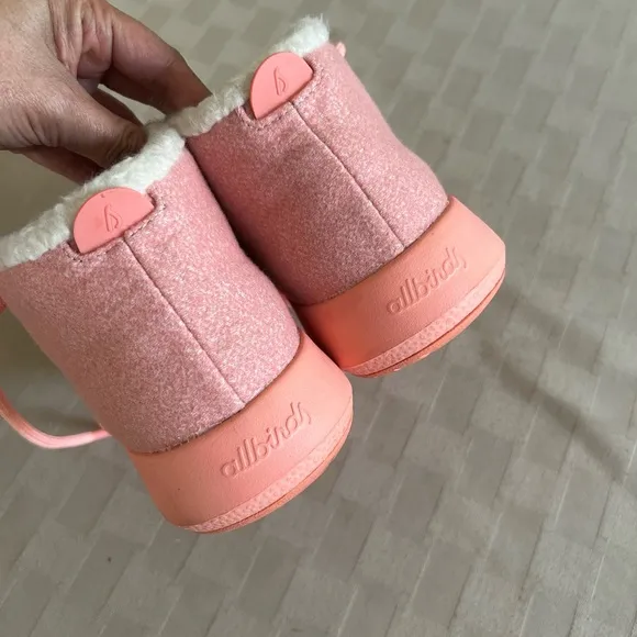 Allbirds Wool Runner Up Mizzles High Top Sneakers in Buoyant Pink