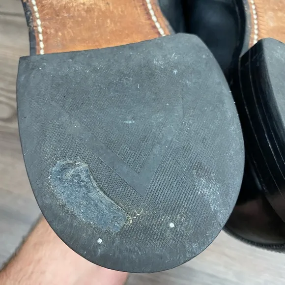 Allen Edmonds Bridgeton Black Tassel Loafers 9.5 E