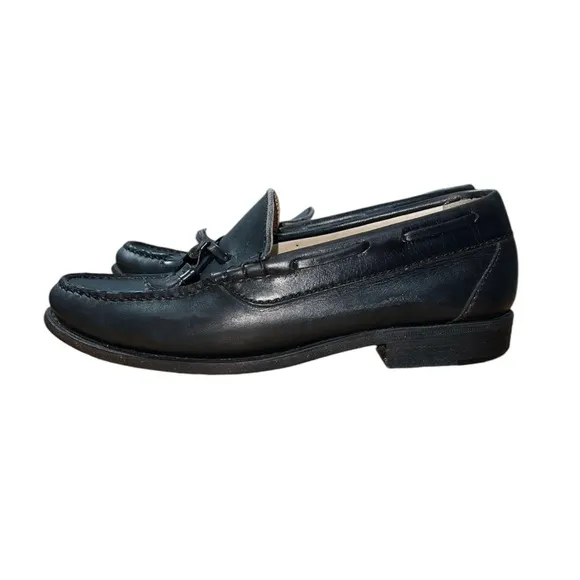 Allen Edmonds Men’s Coventry Loafers Size 8 Black Leather Dress Slip On Shoes