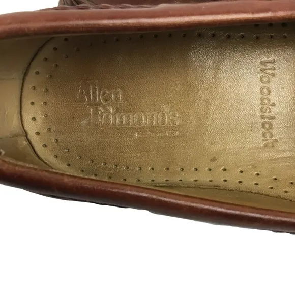 Allen Edmonds Woodstock Double Kiltie Tie Braid Loafers