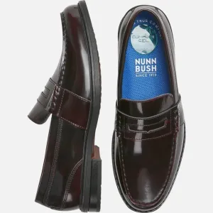 &quot;Nunn Bush Lincoln Moc Toe Penny Loafers, Size 8W&quot;