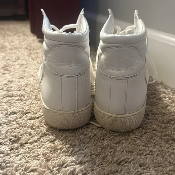 Anine Bing Hayden High Top Sneakers Size 9
