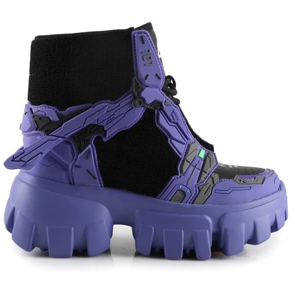 Anthony Wang SOURSOP 04 S4 Goblin Purple Platform Sneakers