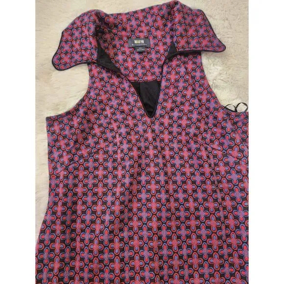 Anthropologie Maeve Jacquard Shift Mini Dress Size XS. B24