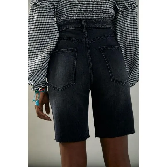 Anthropologie Pilcro Denim Bermuda Shorts