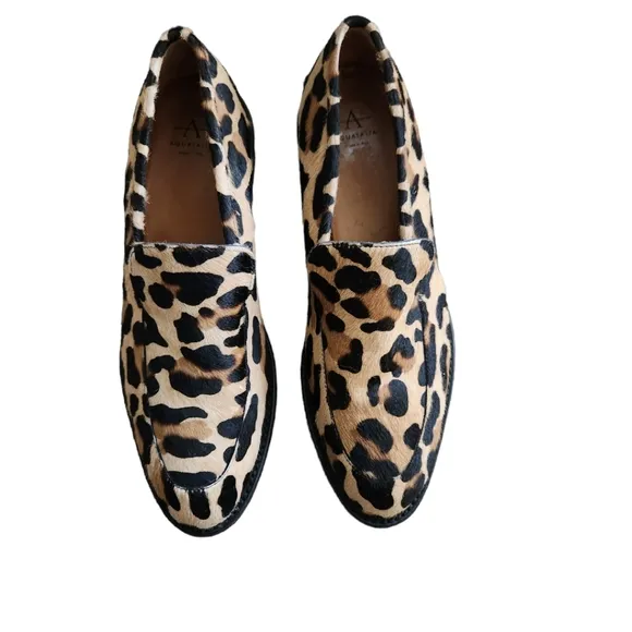 Aquatalia Kelsey Leopard Loafers
