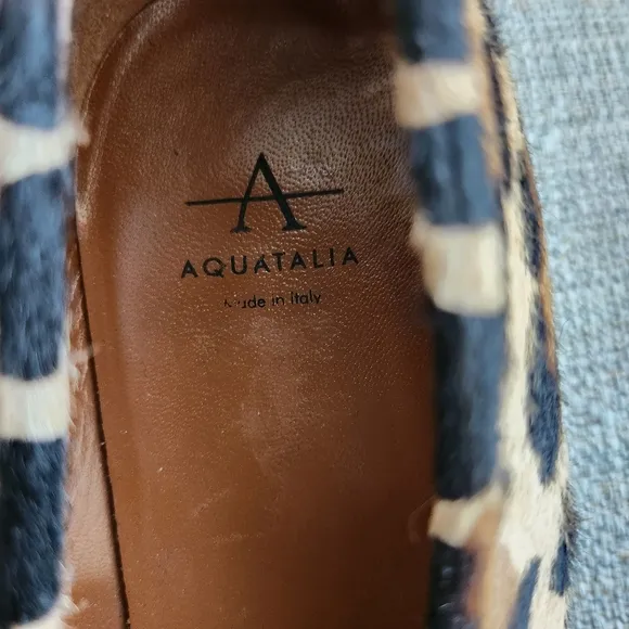 Aquatalia Kelsey Leopard Loafers
