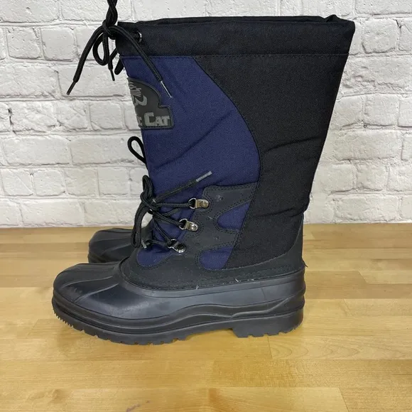 Arctic Cat Navy Insulated Snowmobile Winter Boots Women’s Size 6‎