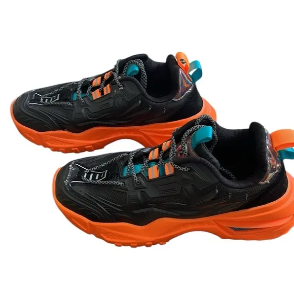 Armageddon King’s Glory X9X Sneakers Black and Orange Size 9.5