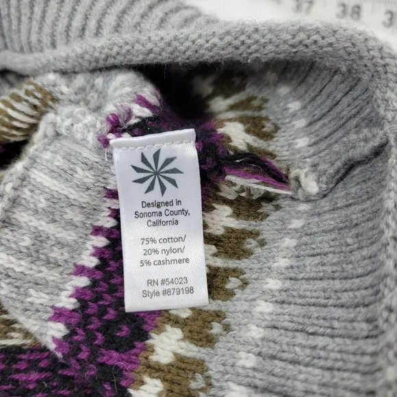 ATHLETA Cotton Cashmere Knit Sweater Dress Like New