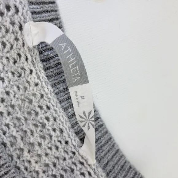 ATHLETA Cotton Cashmere Knit Sweater Dress Like New