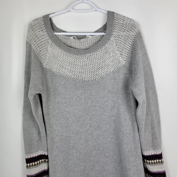 ATHLETA Cotton Cashmere Knit Sweater Dress Like New