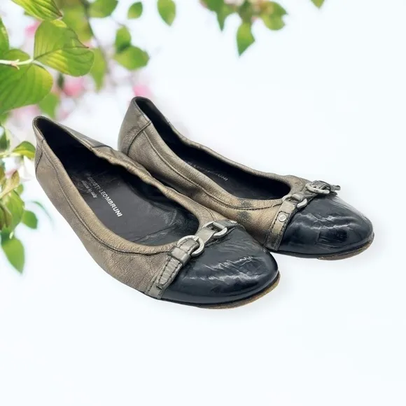 Attilio Giusti Leombruni Ballet Flats Cap Toe