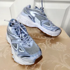 Axel Arigato Marathon Dip-Dye Athletic Chunky Gray Sneakers Size 6