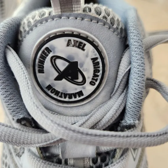 Axel Arigato Marathon Dip-Dye Athletic Chunky Gray Sneakers Size 6