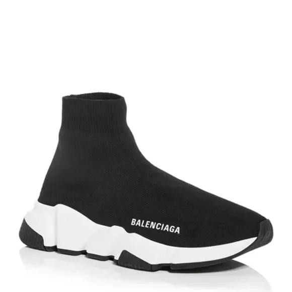 BALENCIAGA Women's Speed Knit High Top Sneakers