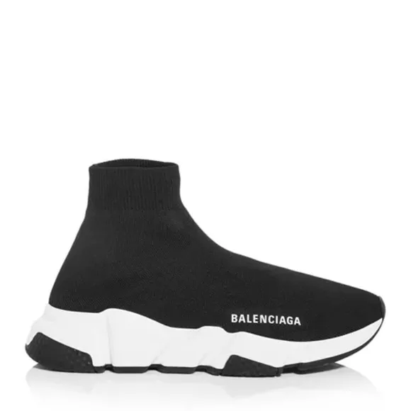 BALENCIAGA Women's Speed Knit High Top Sneakers