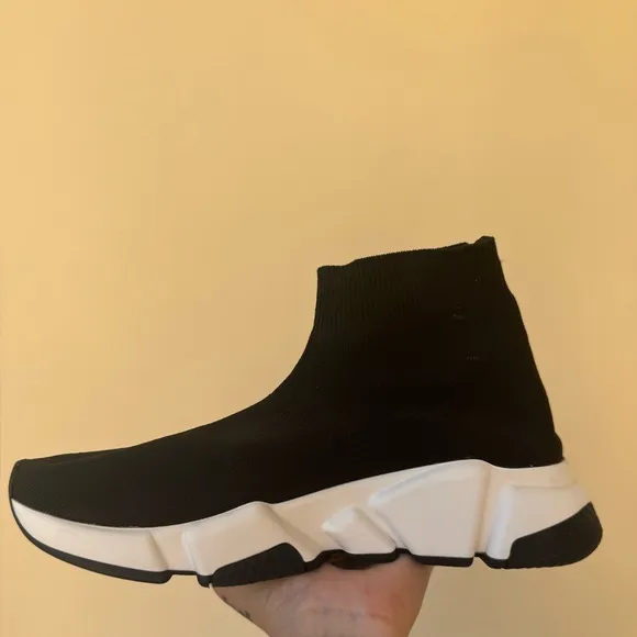 BALENCIAGA Women's Speed Knit High Top Sneakers
