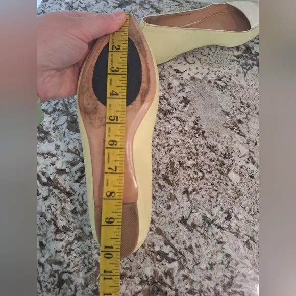 Bally Leather Ballet Flats Size 9.5 US