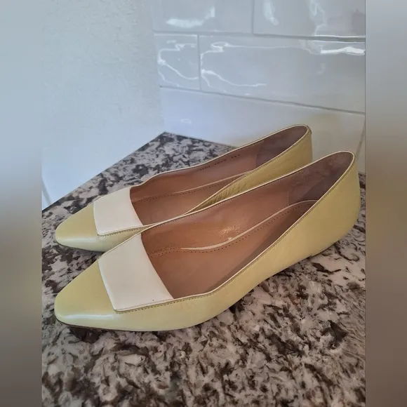 Bally Leather Ballet Flats Size 9.5 US