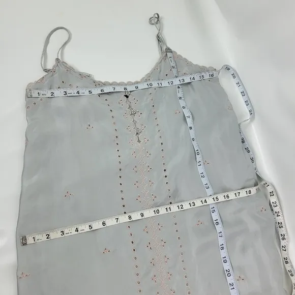 BCBGMAXAZRIA Xandra 100% Silk Embroidered Dress sz Small NWOT
