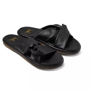 BEEK Leather Piculet Sandals in Black