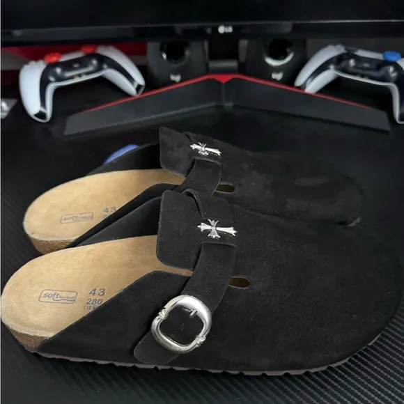 Birkenstock Black Loafers Sleek Slip-Ons