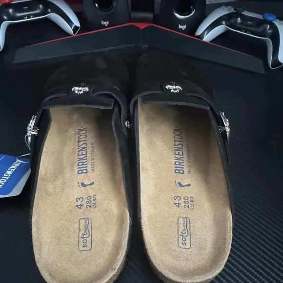 Birkenstock Black Loafers Sleek Slip-Ons