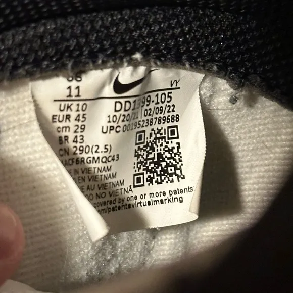 Black and White High-Top Nike Panda