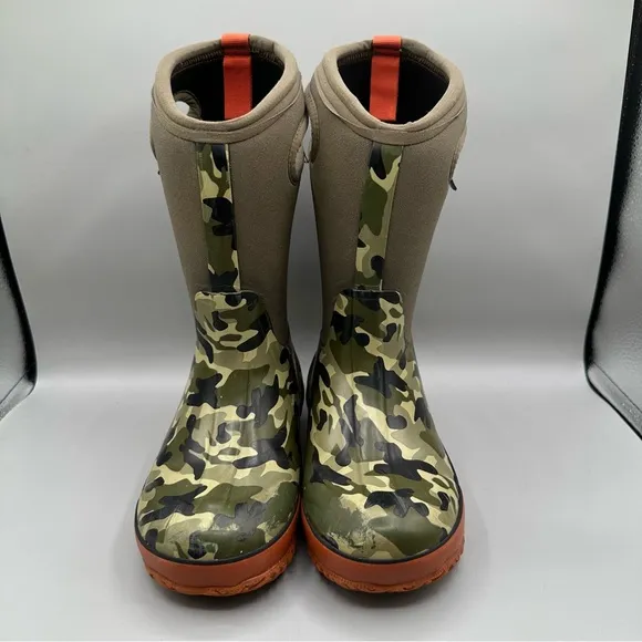 Bogs Camo Classics Neoprene Rubber Kids Boys Youth Size 1 Muck Boots Rain